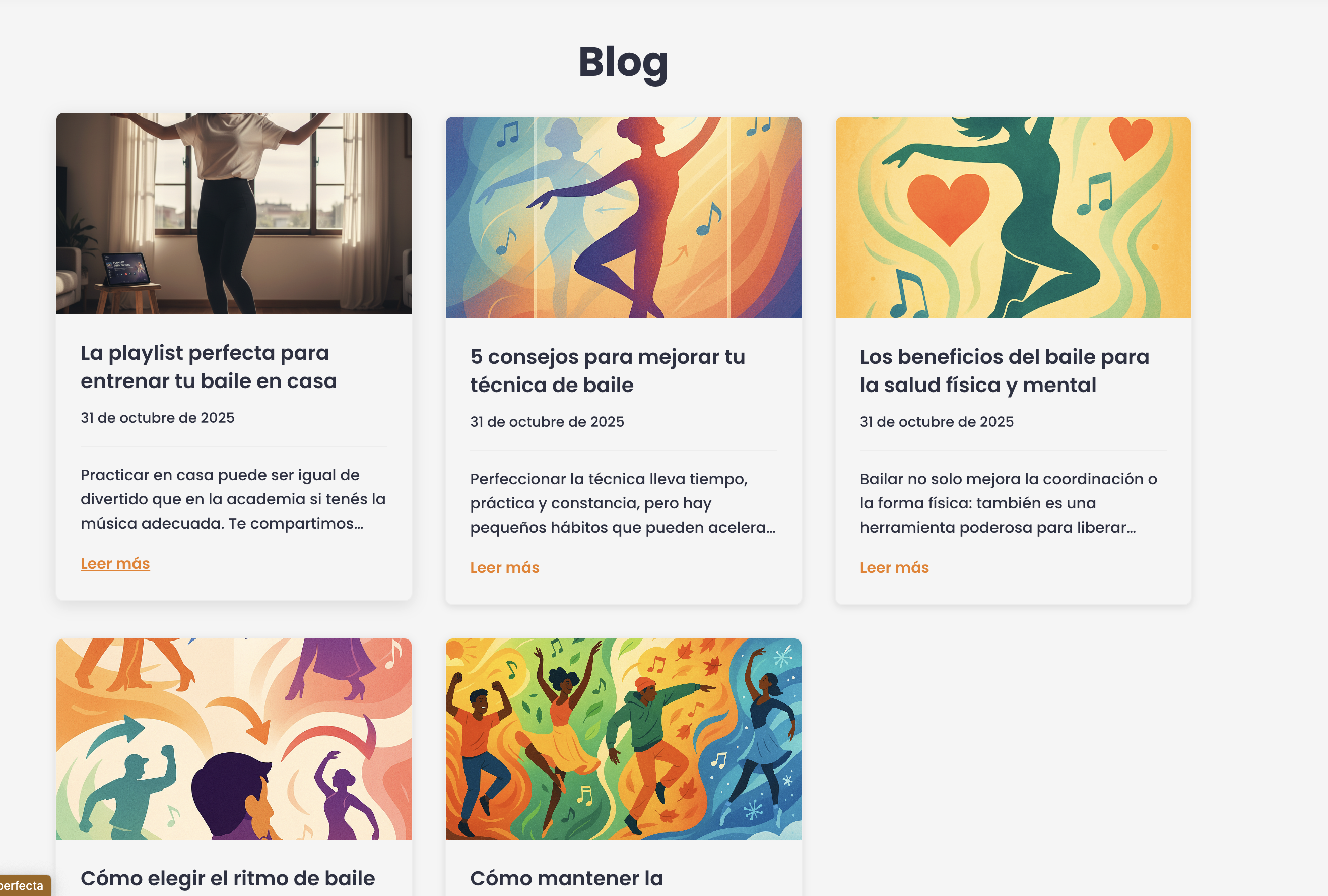 Blog institucional da academia